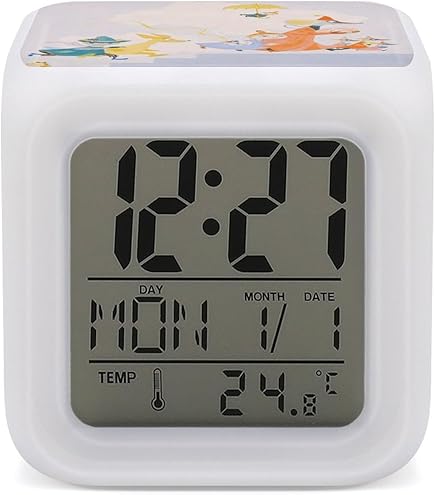 スナフキン　目覚まし時計 Amazon.co.jp: スナフキン ムーミン 目覚まし時計 デジタル置き時計